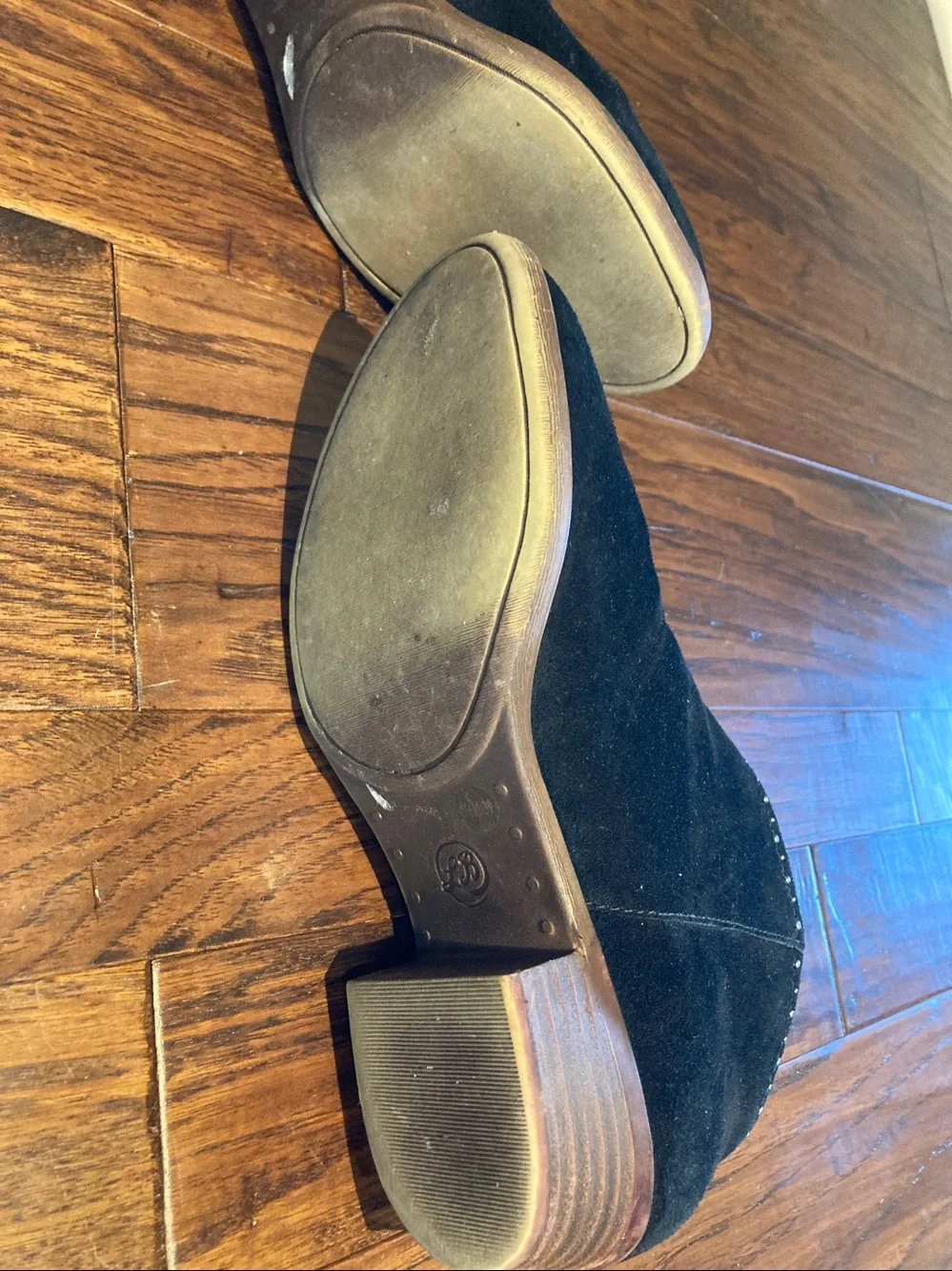 Lucky Brand black suede